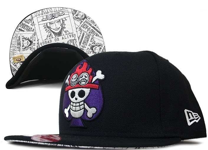 One Piece Snapback Hat #08